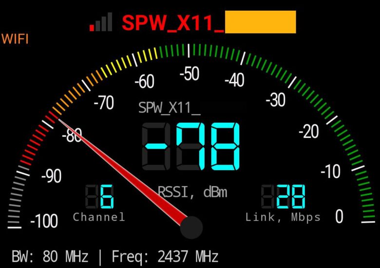 Speed Wi-Fi 5G X11_Wi-Fi_Bad signal