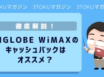BIGLOBE WiMAXのキャッシュバックはオススメ？